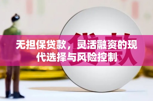 精河无担保贷款，灵活融资的现代选择与风险控制