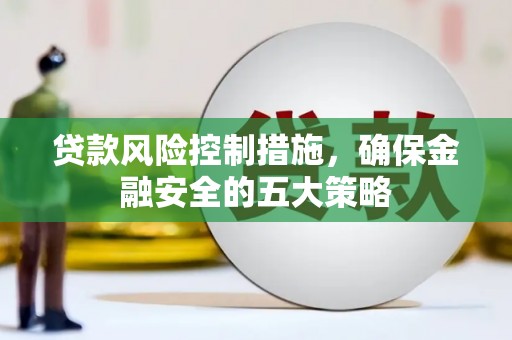 精河贷款风险控制措施，确保金融安全的五大策略