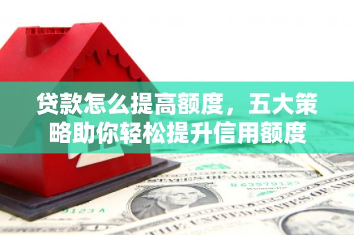 精河贷款怎么提高额度，五大策略助你轻松提升信用额度
