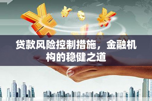 精河贷款风险控制措施，金融机构的稳健之道
