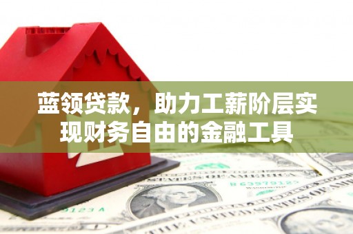 精河蓝领贷款，助力工薪阶层实现财务自由的金融工具