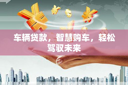 精河车辆贷款，智慧购车，轻松驾驭未来